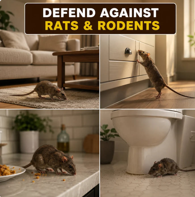 Rat Repellent Spray  for Home, Kitchen, Car & Bike Engine, Warehouse (Pack Of 2)